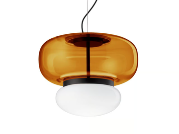FARO SP P - LED glass pendant lamp by Vetreria Vistosi - view 3